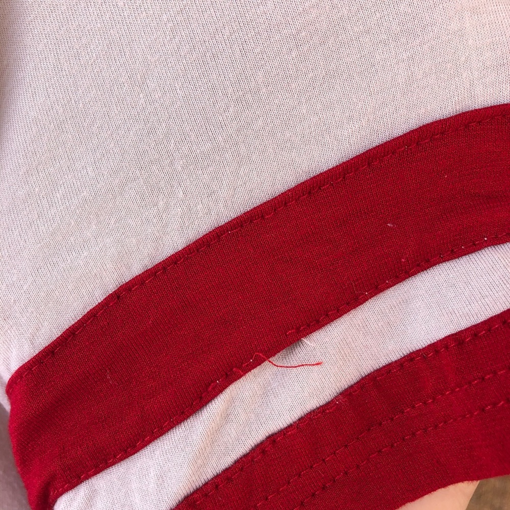 SOLD Judith March Rowdy Varsity Tunic Tee Shirt - Picture 7 of 7